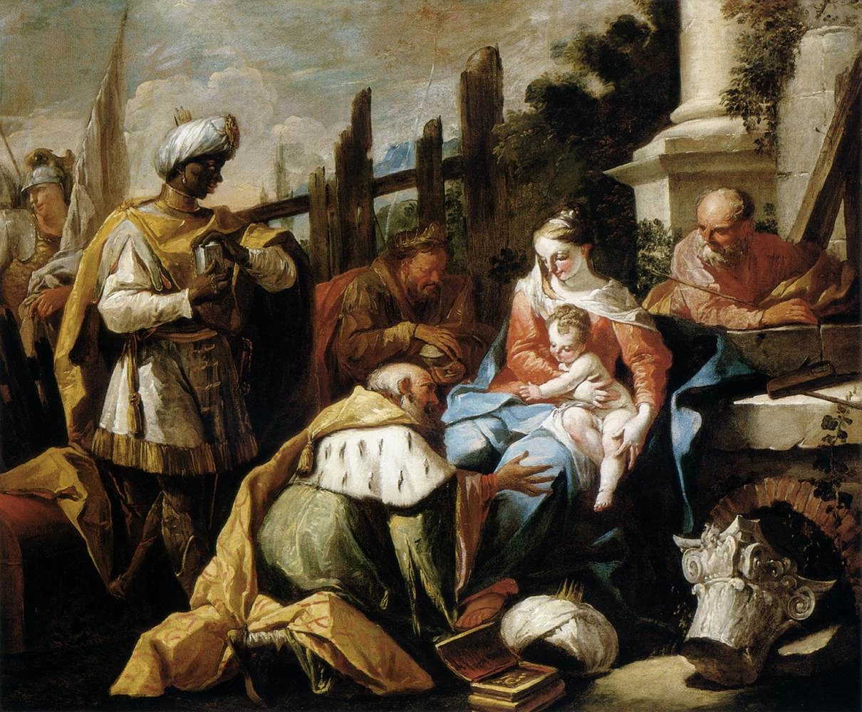 Adorazione dei Magi, 1718 - Szépmûvészeti Múzeum, Budapest